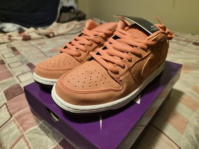 Nike Dunk Low SB “Pink Pig” Shoes CV1655-600 Size 13 CV1655-600 Nike SB Dunk Low Pink Pig Atomic University Red  main image 4