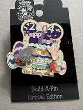 Walt Disney Pin Trading Build-a-Pin Limited Edition Easter With Eeyore & Piglet