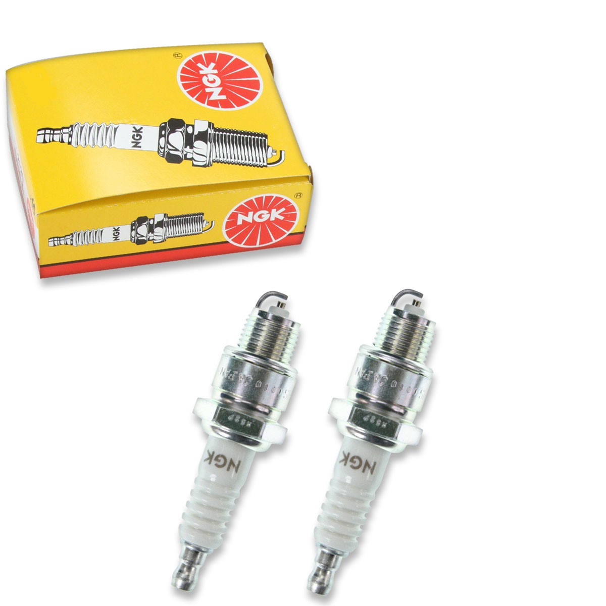 2 pc NGK 7331 BP6HS Standard Spark Plugs for W7BC W7B W6BC W6B W20FP-U W20FP ny