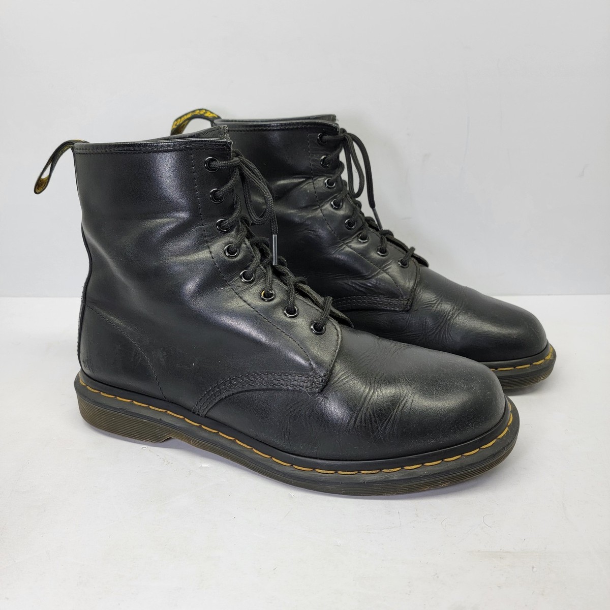 Dr. Martens 1460 Smooth Leather Boots Black Men’s US 10 Unisex Dr. Martens Unisex 6 main image 2