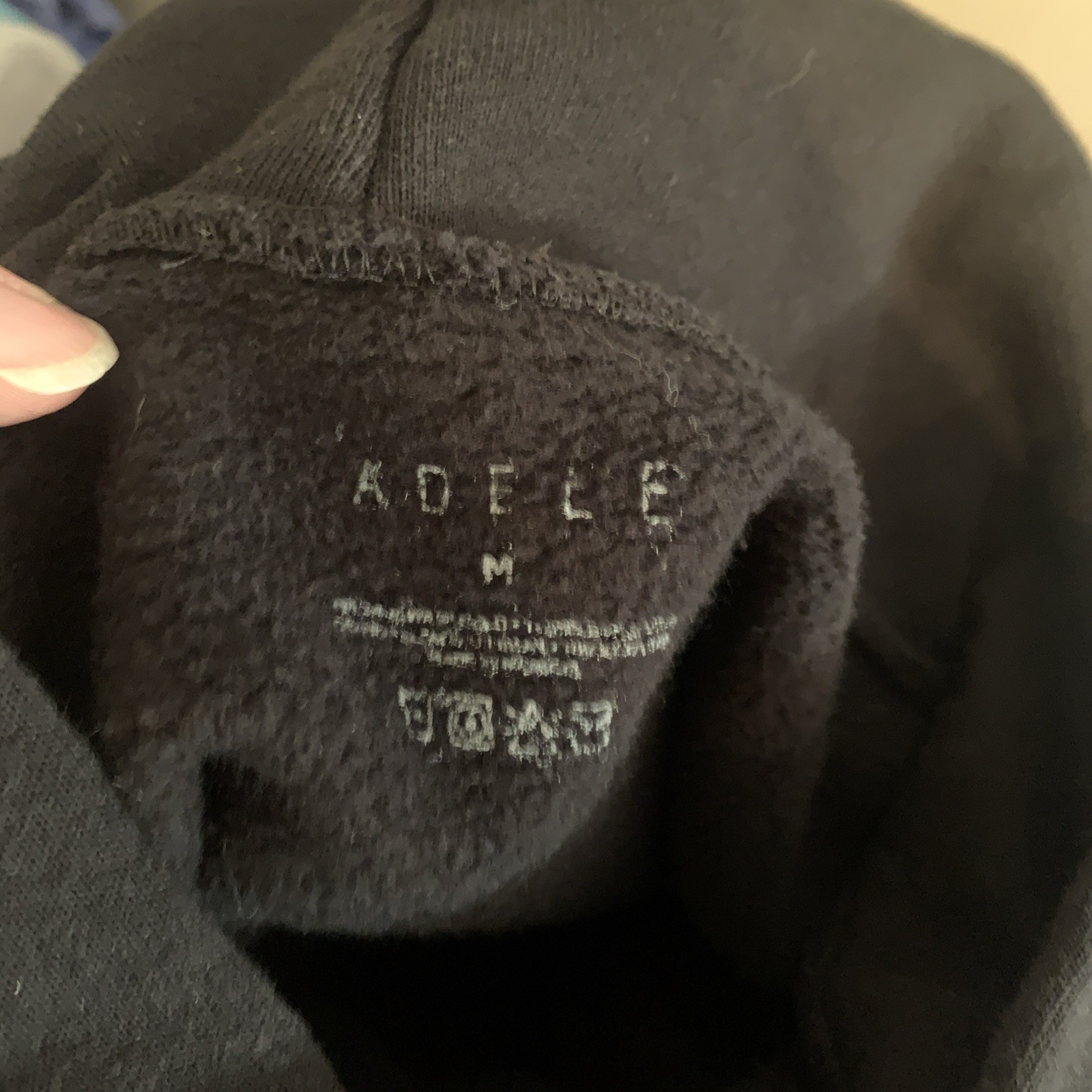 Adele Hoodie Med Black Weekends Adele Caesars Pal… - image 6