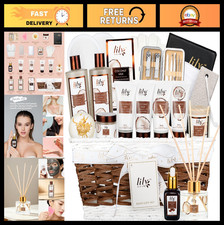 28Pcs Coconut Vanilla Spa Gift Set - Luxurious Skin Care Basket for Him Her