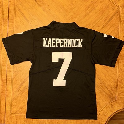 blacked out kaepernick jersey