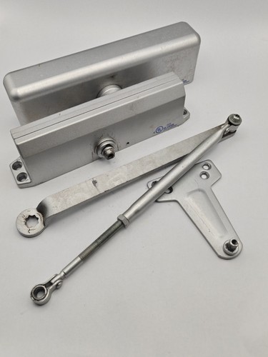63ZO Brushed Silver Aluminum Door Closer UL Listed Body Model 63ZO MPN 63ZO