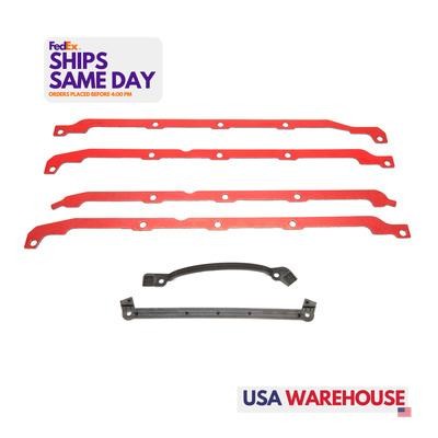 Mahle Original OS32512, Kit Oil Pan Gasket Set - Bbc Gen-4 Notched Side Rail - Picture 1 of 10