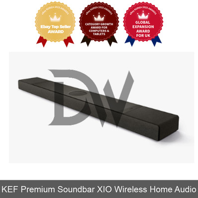KEF Premium Soundbar XIO Wireless Home Audio