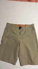 The North Face Retrac Tech Shorts 36 Khaki Hiking Stretch Outdoor