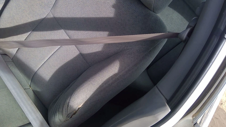 Mercury Sable 1998 conductor cinturón de seguridad delantero izquierdo retractor OEM hombro gris N2 Foto 4 de 4