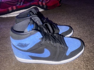 Men 11 Nike Air Jordan 1 Mid Obsidian Game Royal Siz | eBay