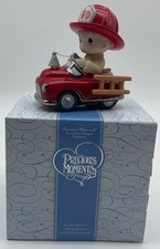 Precious Moments To Your Rescue Fireman Boy Figurine 840035