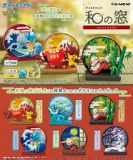 Re-Ment Pokemon Japanese Style Window - 1 Random Figure