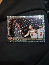Topps NBA 2025-2026 Knicks Teammates Shine Silver Diamante
