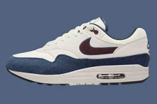 Nike Air Max 1 Coconut Milk Armory Navy Running Sneakers FN6952-103 Men's Sizes