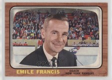 1966-67 Topps Emile Francis #21 4wd