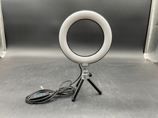 Lot of 5 - Codi 6" LED Ring Light w/ Small Tripod, 3 Color Temp, Built in remote