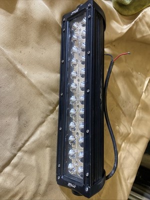 LED Light Bar Flood Beam Metal Housing & Brackets 4x4 bright 30V