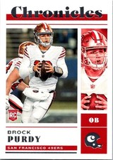 2022 Panini Chronicles Brock Purdy #41 Rookie Card RC San Francisco 49ers