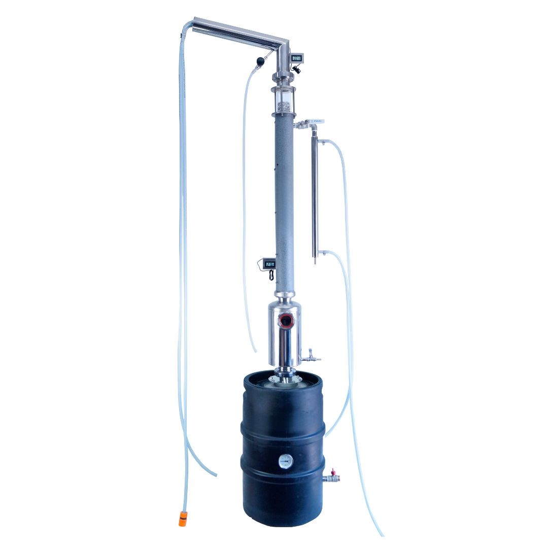 Aabratek Premium Electric Distiller 30L – OVM, Liebig, Buffer, Sight Glass