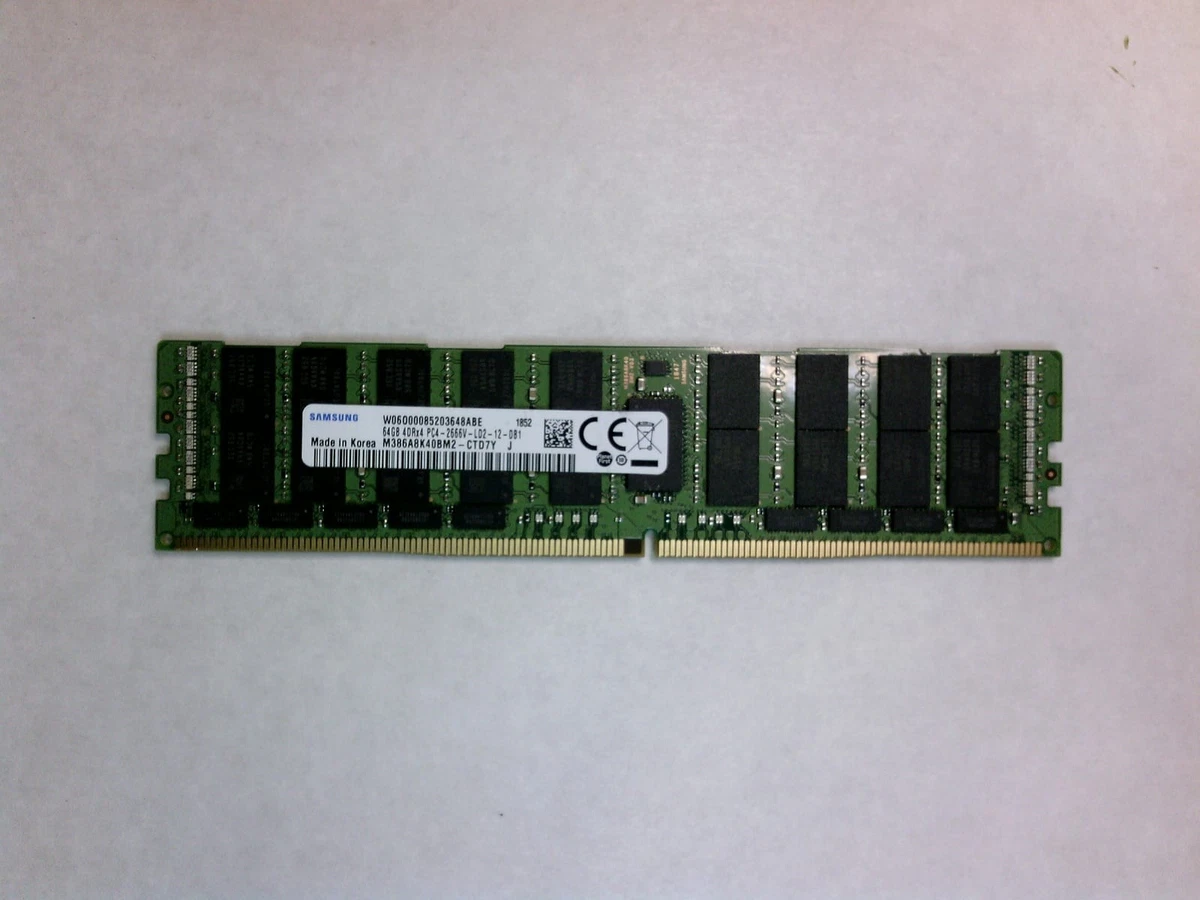 Samsung DDR4 SDRAM 64 GB Total Capacity Memory (RAM) for sale | eBay