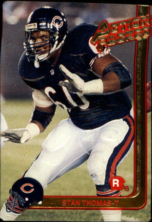 1991 Action Packed Rookie Update #17 Stan Thomas - FB