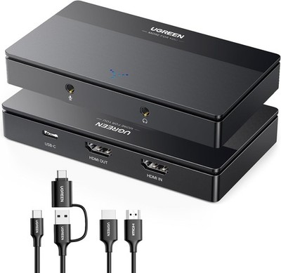 Video Capture Card HDMI auf USB 3.0, 4K 1080P für Gaming, Streaming, PC, Mac,