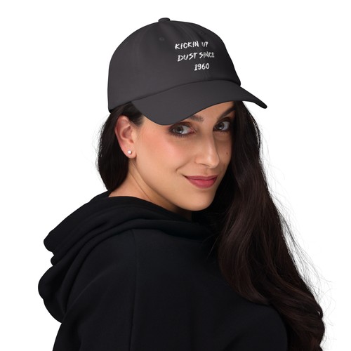 Kicking Up Dust Since 1960 Hat | Vintage Quad ATV Cap | Fun Off-Road Gift - Picture 8 of 13