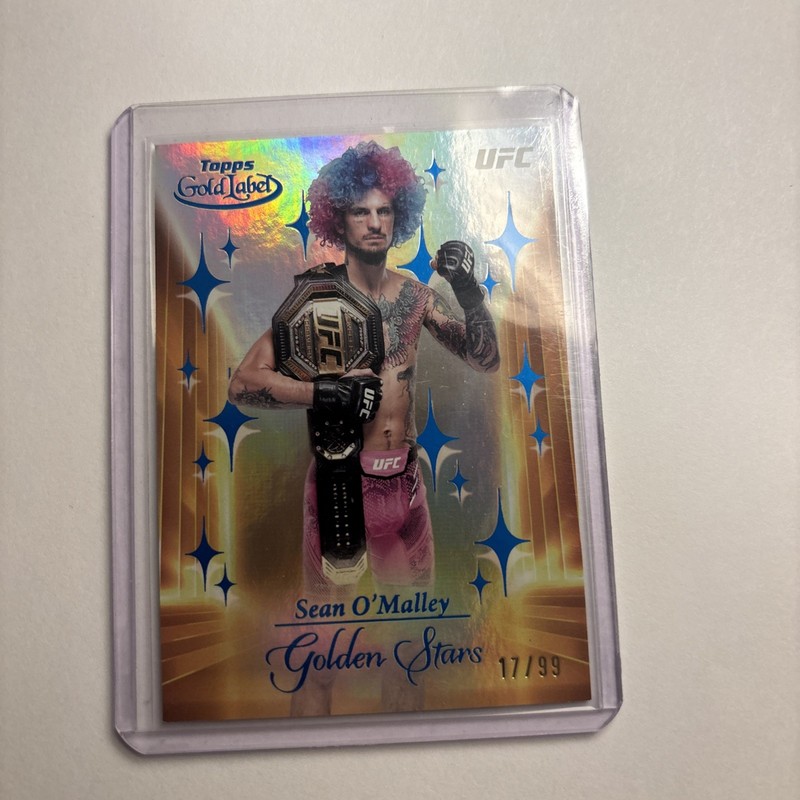 2024 Topps Gold Label UFC Golden Stars Suga Sean O’Malley #GS-1 17/99