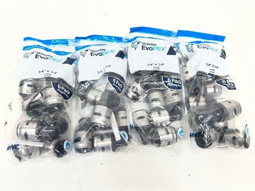 (24 TOTAL) SharkBite 3/4 in. Push-to-Connect EVOPEX Plastic 90 Degree Elbow