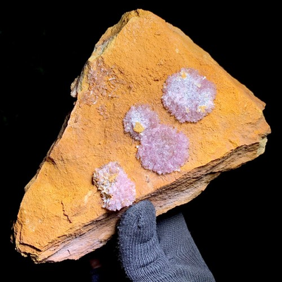 #ad 1.26LB Top Natural Beautiful Plaster Flower Mineral Specimen Guizhou $200.00