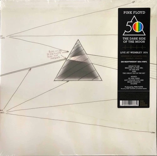 Pink Floyd Dark Side of the Moon Live at Wembley LP 50th Anniversary NEW SEALED