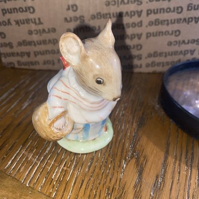 Vintage Beswick Beatrix Potter Mrs Tittlemouse Figurine collectible 