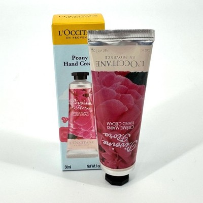 L'Occitane Peony Flora Hand Cream 30ml 1 oz Pivoine Rose Purse Size France