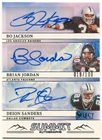 2025 Panini Select Bo Jackson Jordan Deion Sanders Autograph Summit 3 Auto #/100