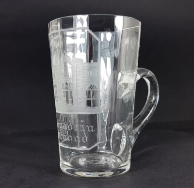 Glass Souvenir MARIENBAD about 1900 AL294