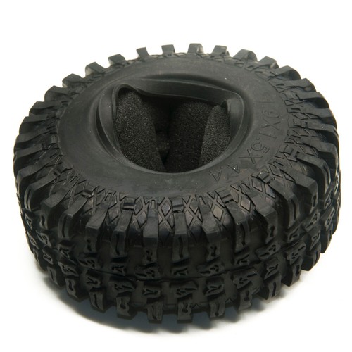 1.9" Rc Truck Rock Crawler Tires 114mm OD Mud Wheel for 1.9 Beadlock Rim Upgrade - Picture 3 of 16