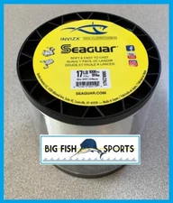 SEAGUAR INVIZX 100% Fluorocarbon Line 17lb/1000yd 17VZ1000 FREE SHIP 1000 YARDS