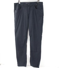 Travis Mathew Pants Mens 38 Straight Leg Mid Rise Black Tencel Cotton Blend Golf