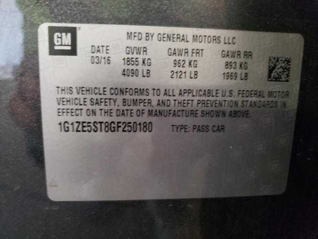 Audio Equipment Radio VIN B 4th Digit New Style Mylink Fits 16 CRUZE 3582107