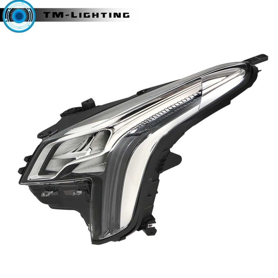 For Cadillac XTS 2018 2019 Clear Chrome Driver Left Side LED Headlight ...