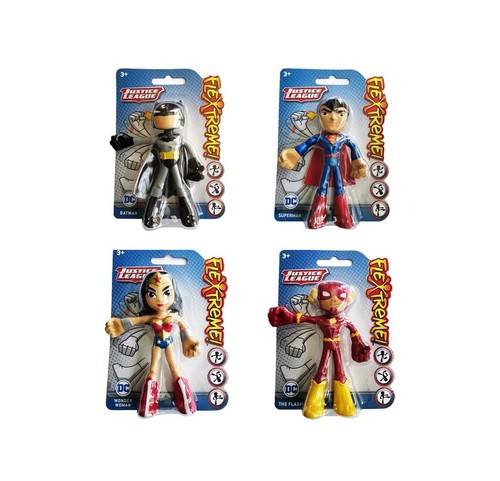 Mattel Flextreme! Justice League DC Universe SUPERMAN, 1 Bendable Action Figure  - Picture 4 of 4