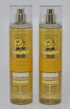 2 BATH  BODY WORKS ICED LEMON POUND CAKE FINE FRAGRANCE MIST BODY SPRAY 8 OZ