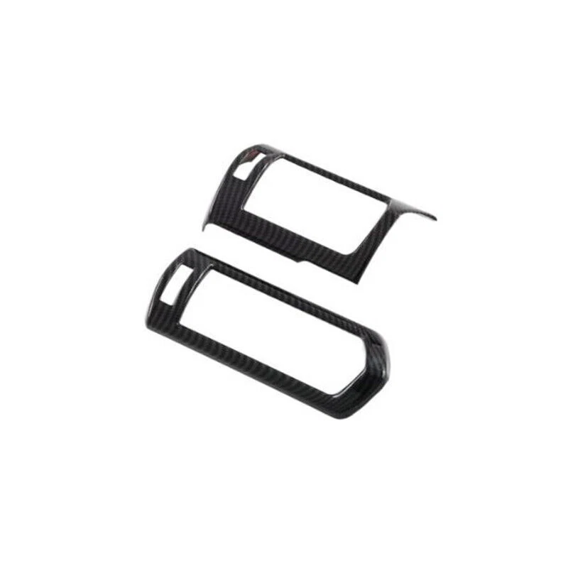 Carbon Fiber Front Air Outlet Vent Cover Trim For Toyota Land Cruiser 2022 2023 - Imagem 3 de 4