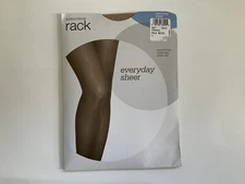 Nordstrom Rack Everyday Sheer Pantyhose Control Top Beige Medium Stockings  NWT