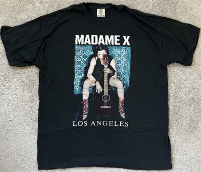 【新品】Madonna Madame X Tour Tシャツ XL Concert Shirt Collection: Madonna MADAME X Los Angeles Size XL