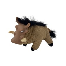 Disney The Lion King 5" PUMBAA Plush Toy Mattel 1994 Pumba doll vinyl head