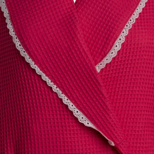 Slenderella Ladies Lightweight Waffle Robe Shawl Collar Hotel Spa Dressing Gown - Picture 58 of 71