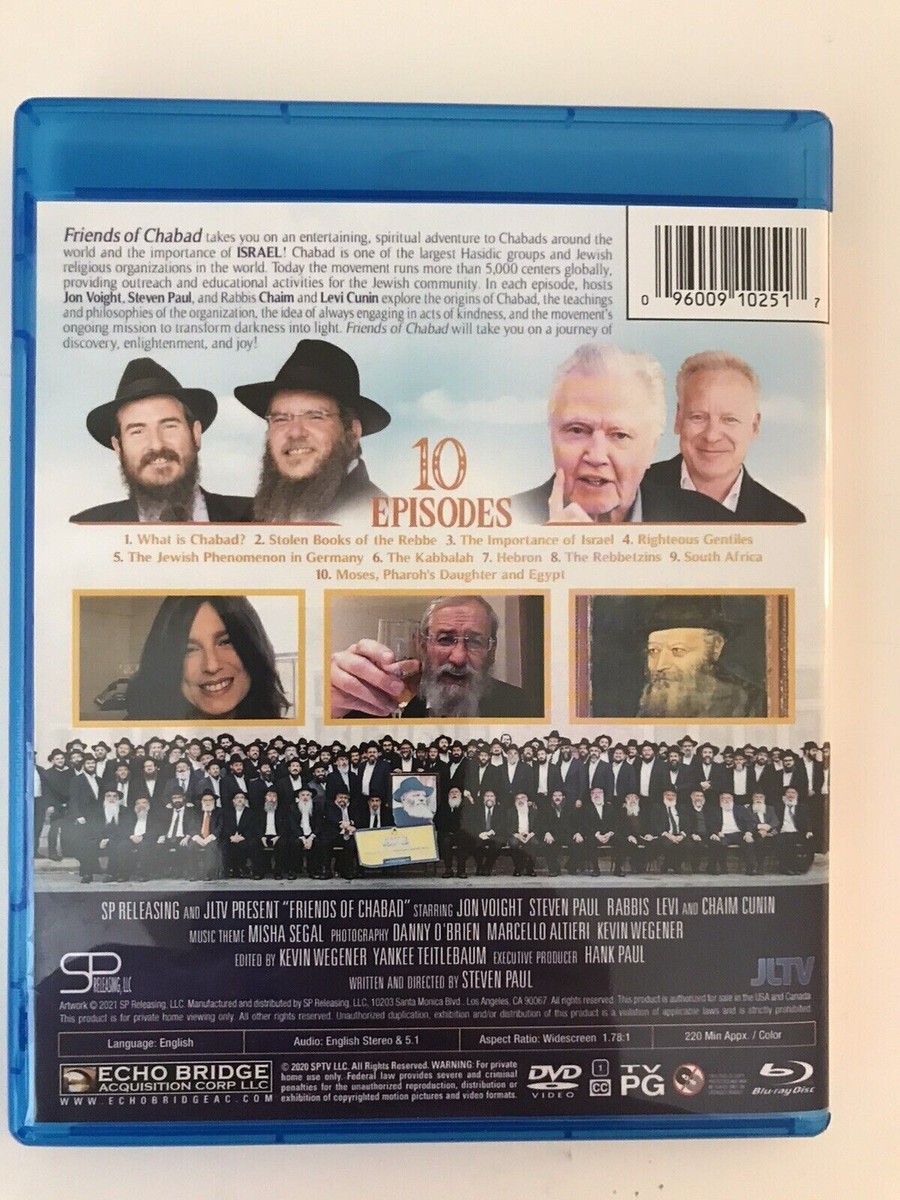 Friends of Chabad Jon Voight Jewish Israel tv series blu ray dvd