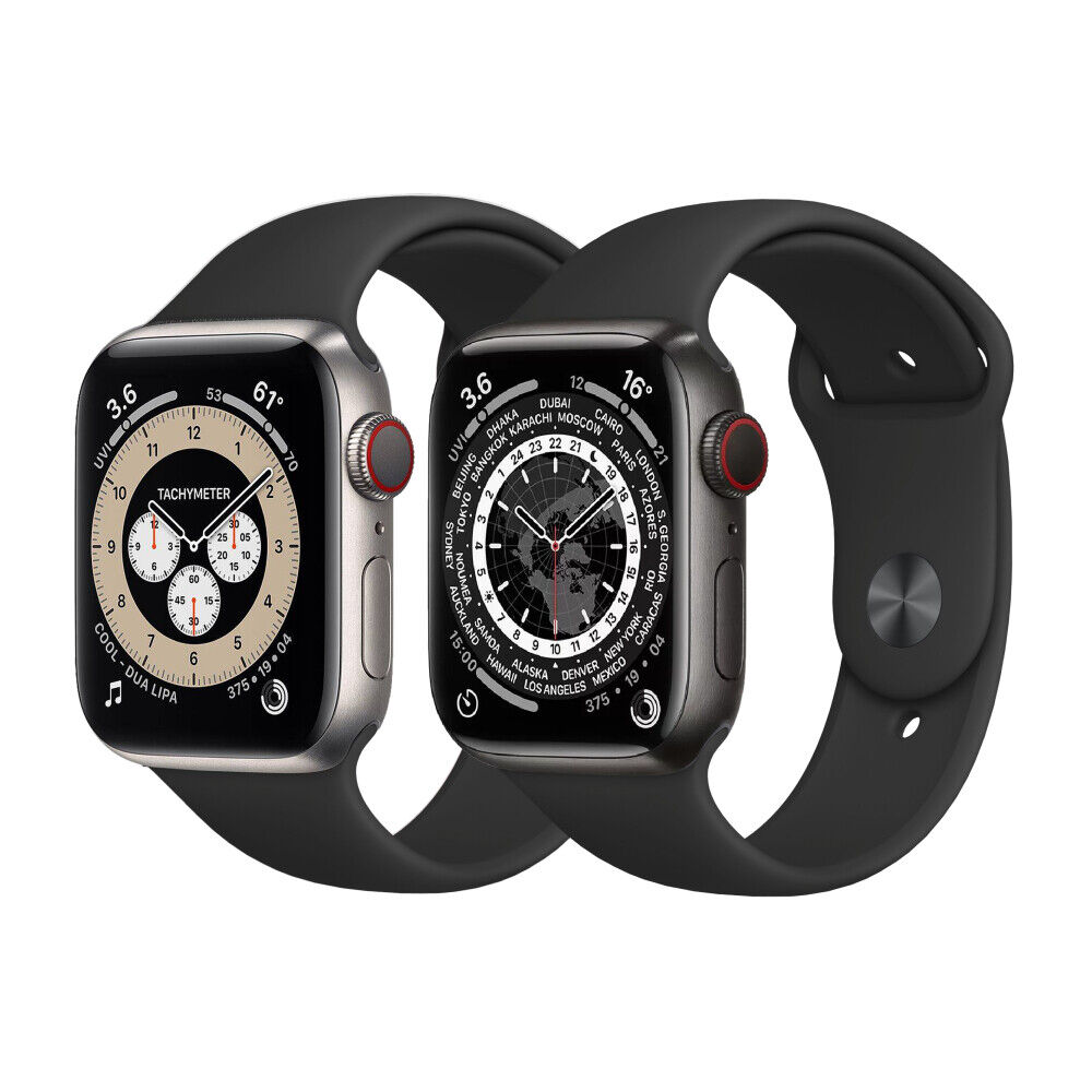 AppleWatch series7 titanium