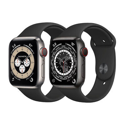 Apple Watch Series 7 Titanium 41mm 45mm All Colours All Band Colours  Excellent 