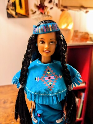 American Indian Barbie Doll American Stories Series 1996 Mattel